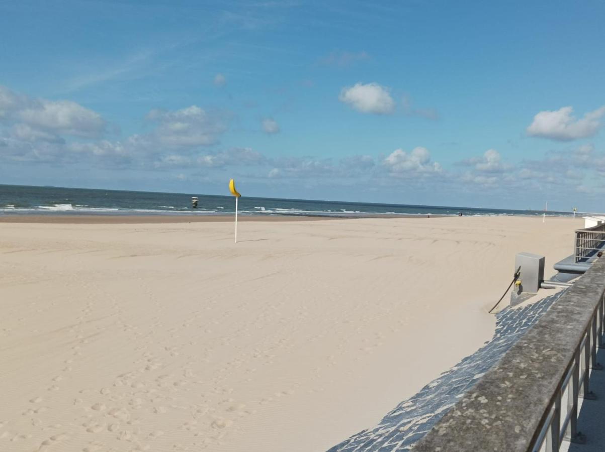 Frontaal Zeezicht In Appartement De Strandjutter Oostende Ngoại thất bức ảnh